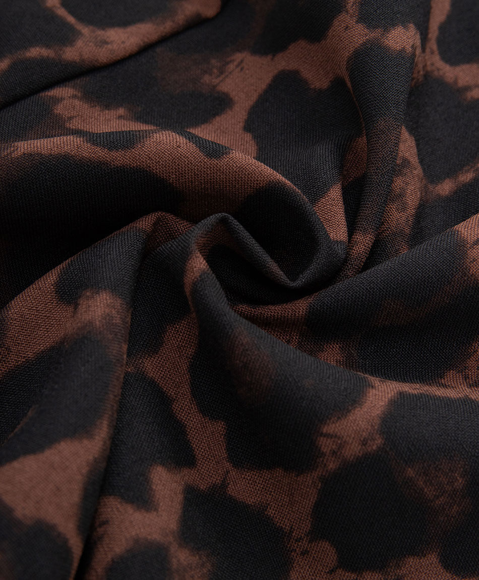 Pollera mujer short animal print