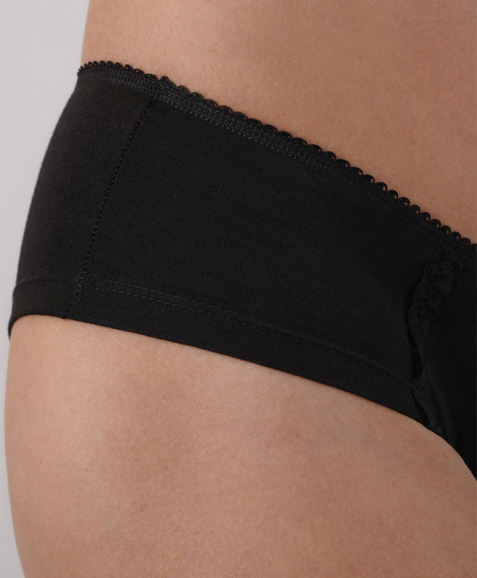Pantaleta mujer doble encaje
