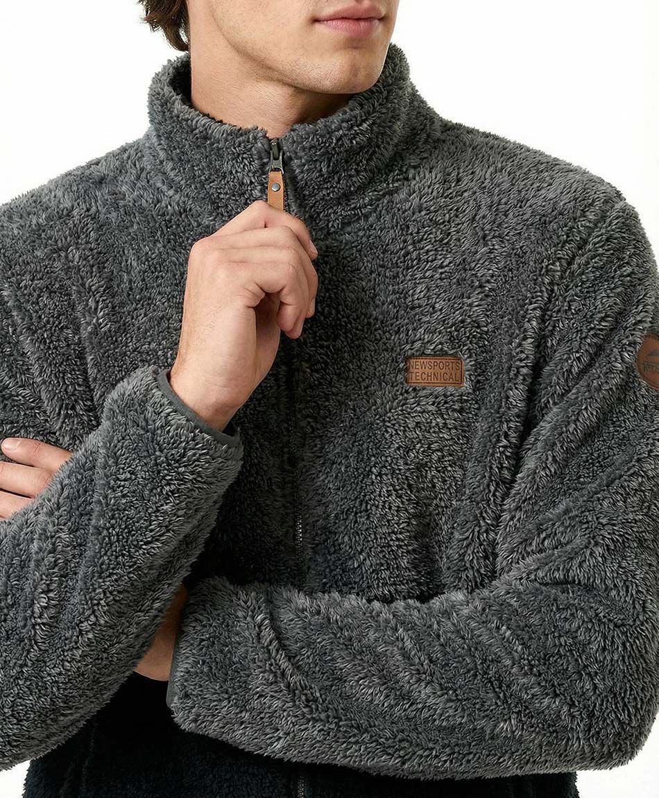 Polar deportivo hombre bicolor