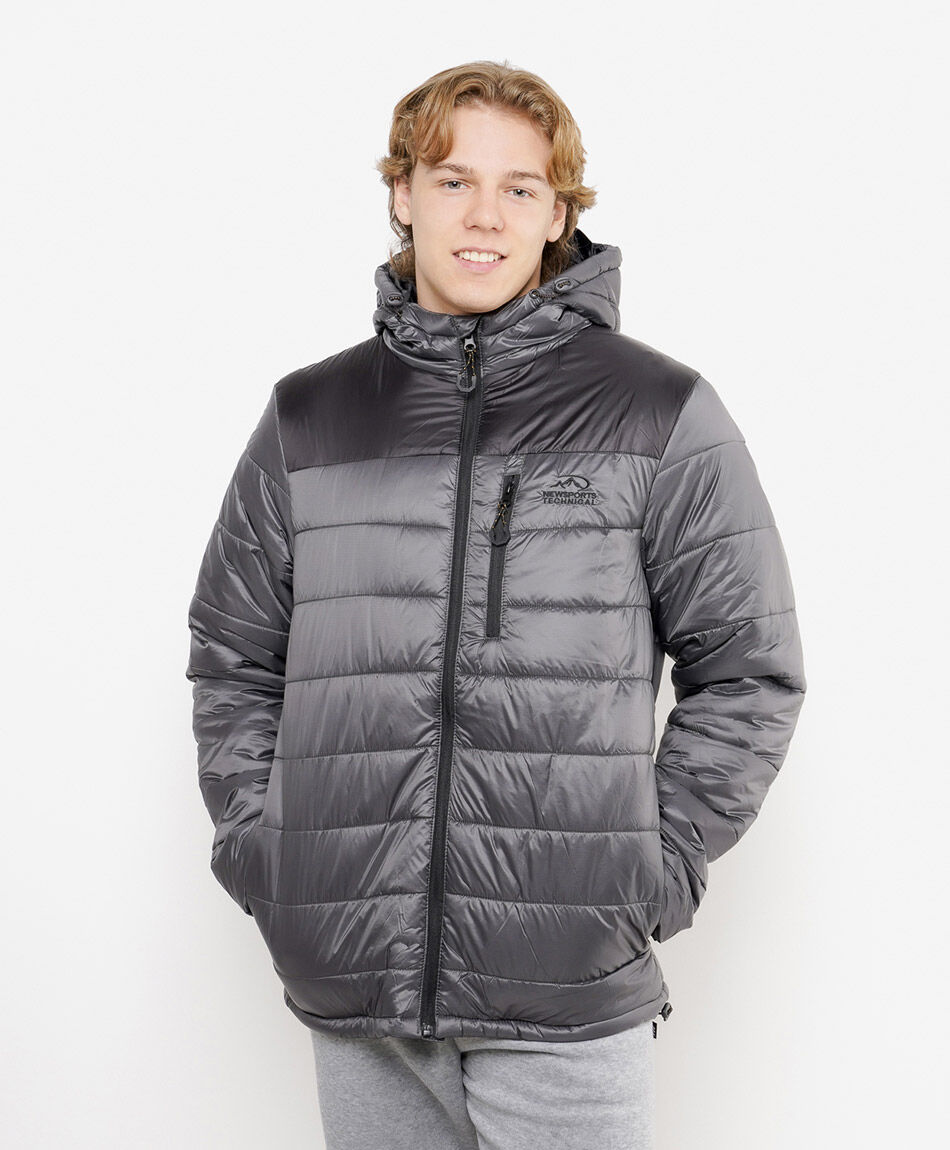 Parka deportiva hombre costuras