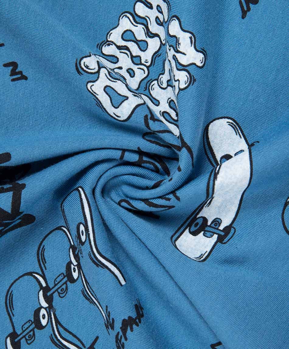 Remera ni&ntilde;o manga larga skates