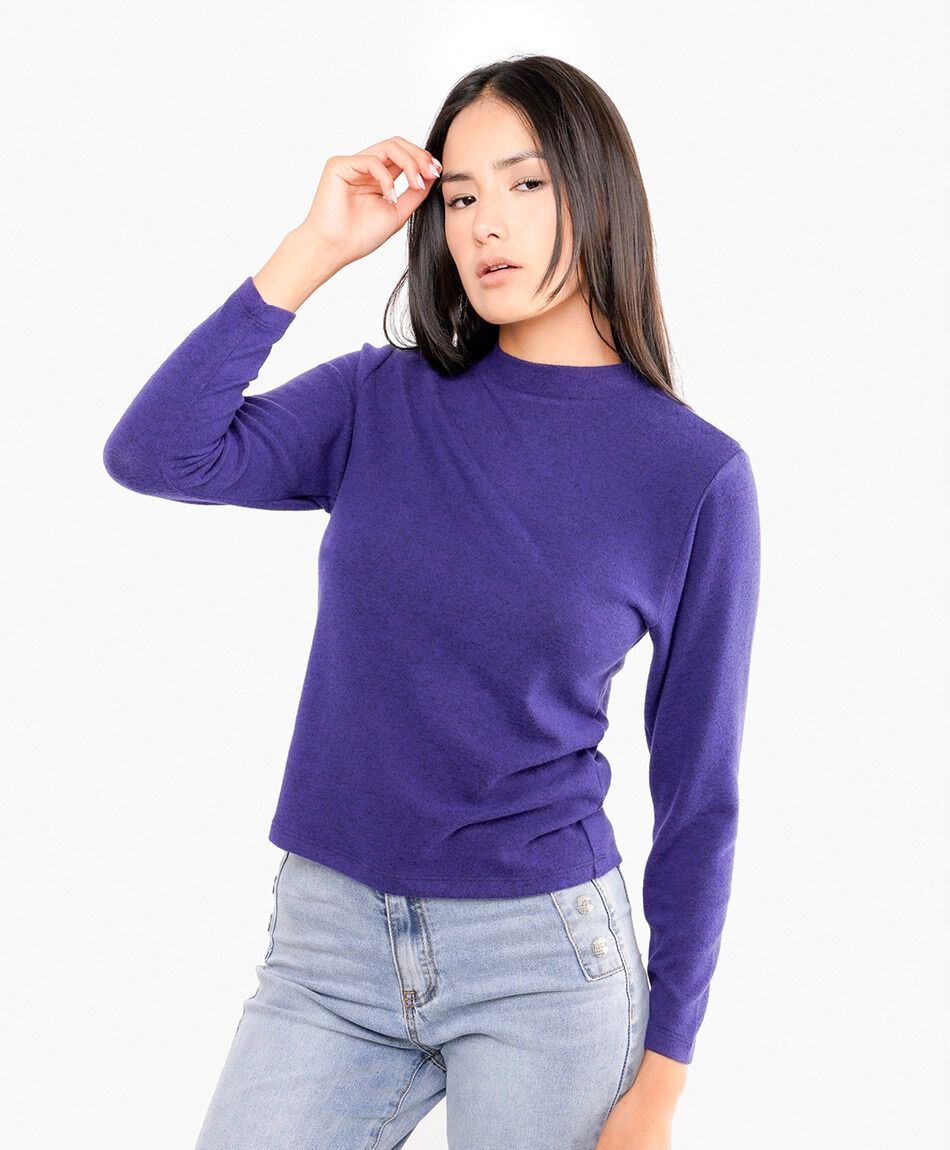 Remera mujer cl&aacute;sica brush