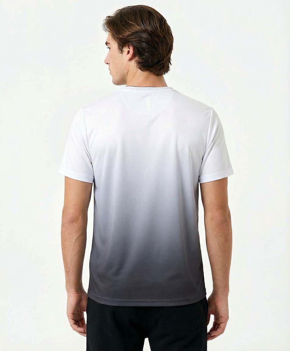 Remera deportiva hombre degrad&eacute;