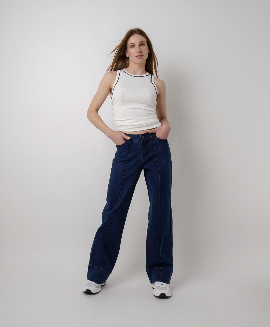 Jeans mujer wide leg
