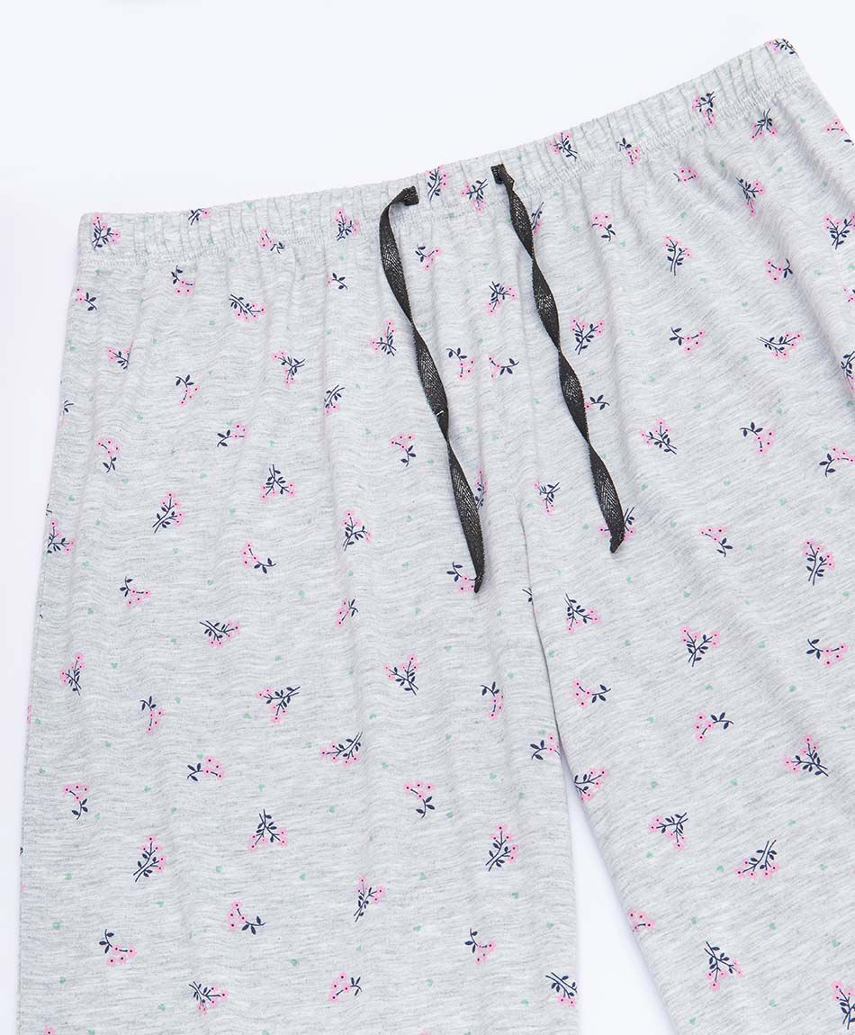 Pijama mujer florcitas