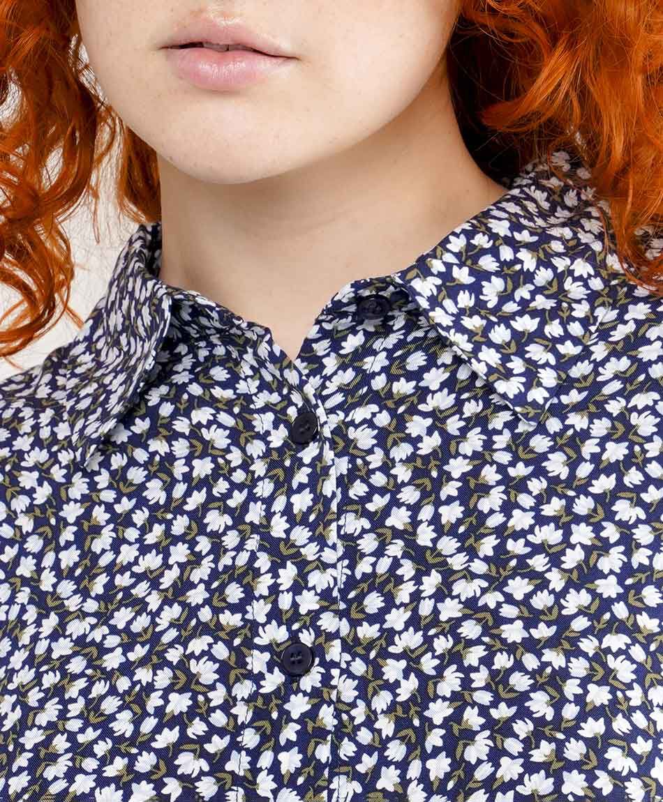 Camisa mujer estampado floral