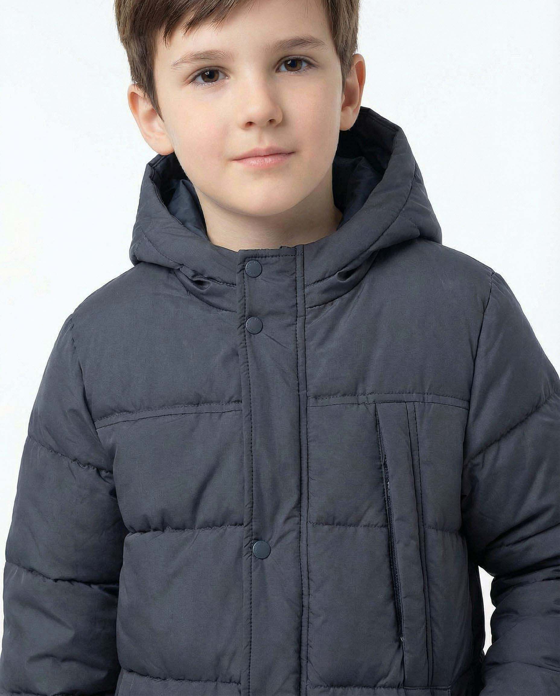 Parka escolar bolsillos