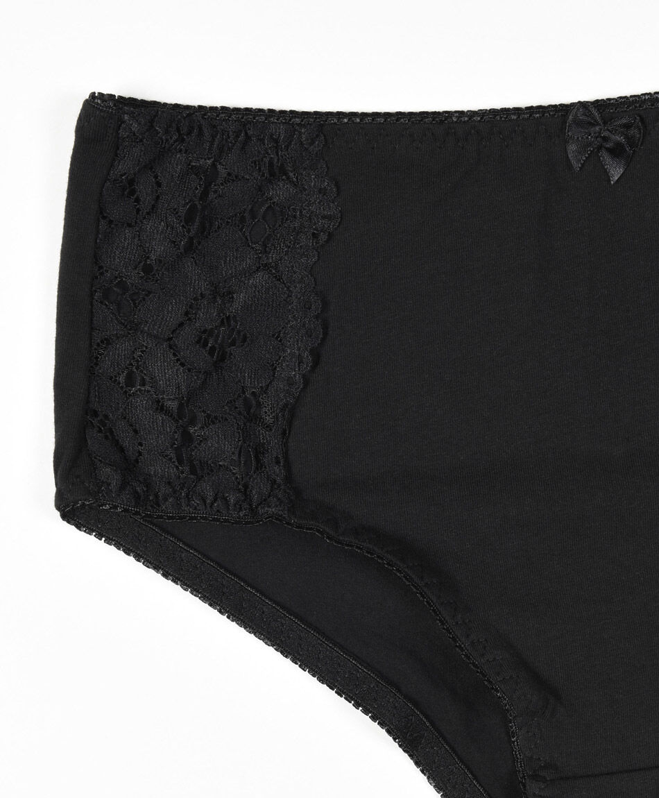 Bombacha mujer encajes y transparencias
