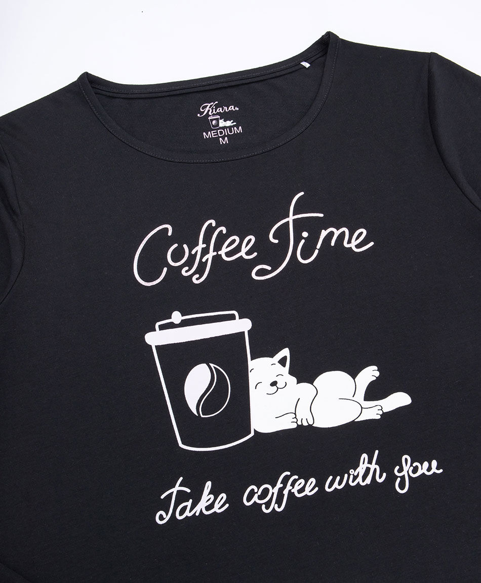Pijama mujer coffee time