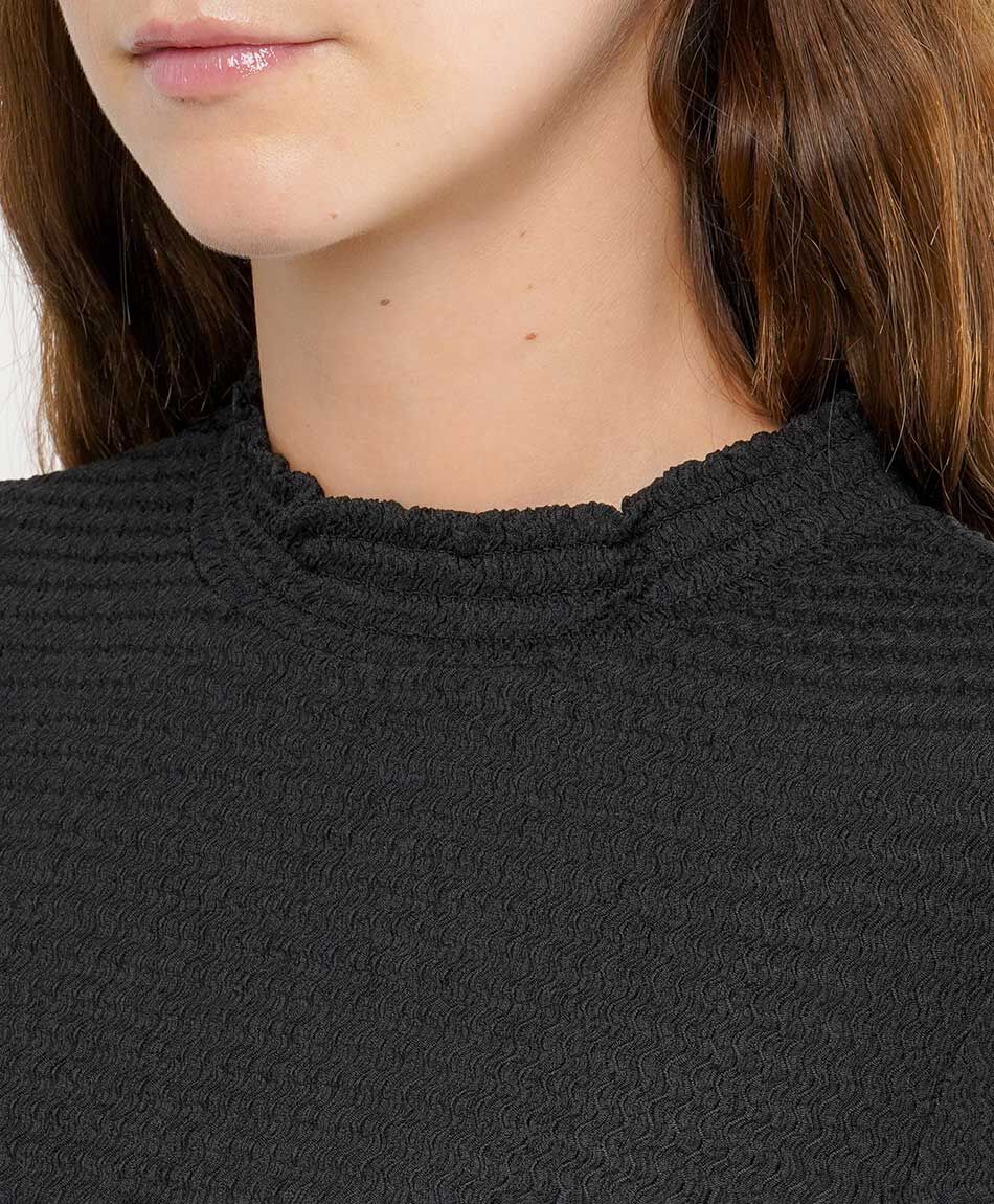 Remera mujer rugosa