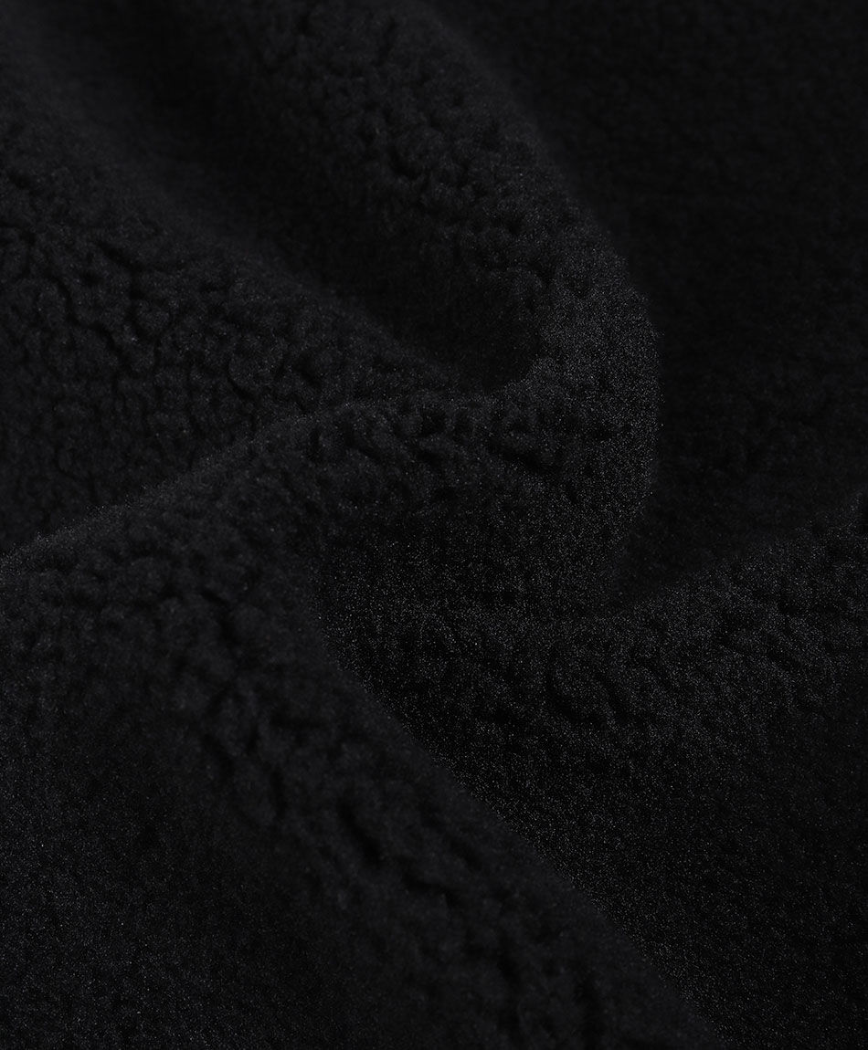 Campera hombre polar sherpa black