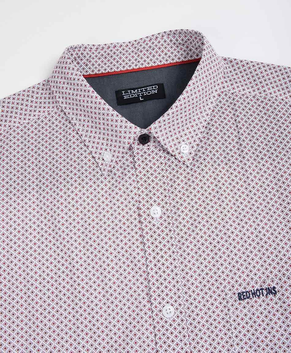 Camisa hombre rombos