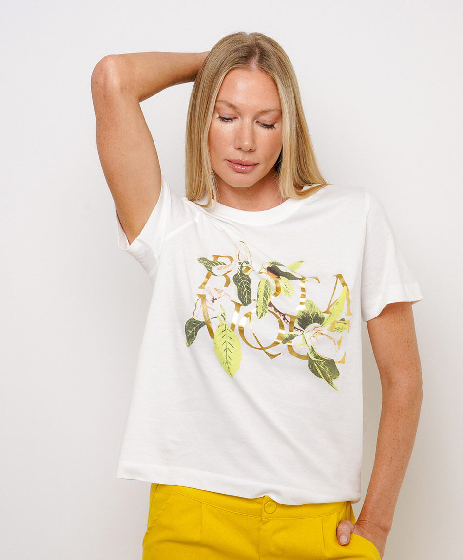 Remera mujer bot&aacute;nica