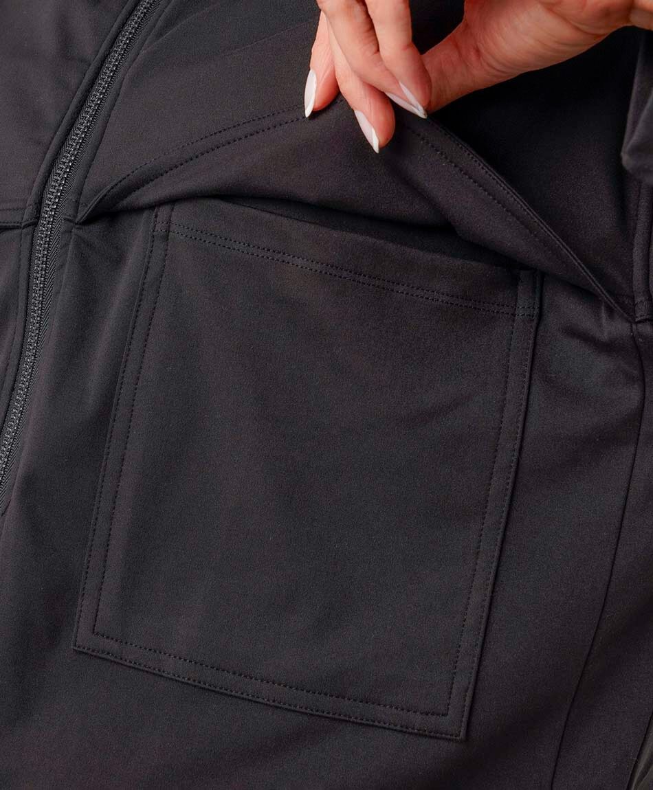 Chaqueta mujer bolsillos tapas