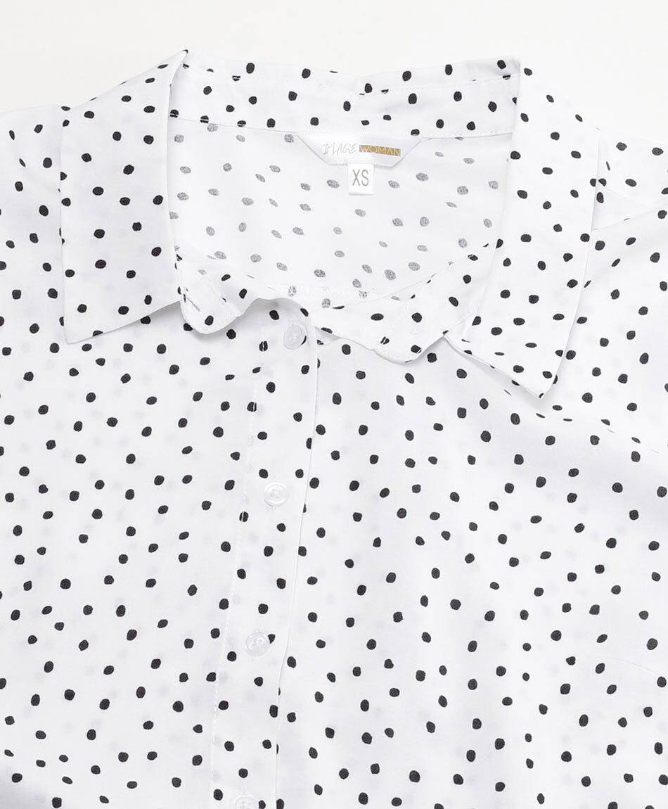 Camisa mujer puntitos