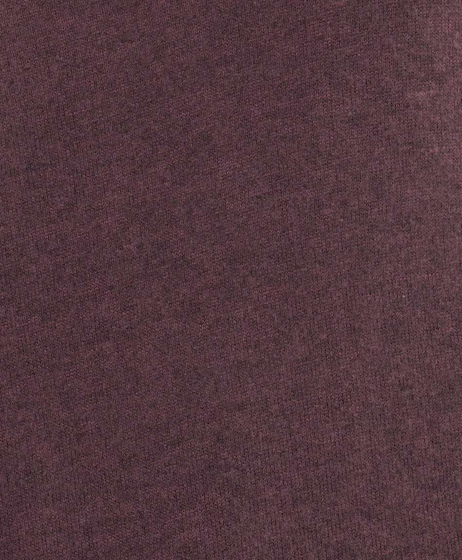 Remera mujer lanosa botones morada