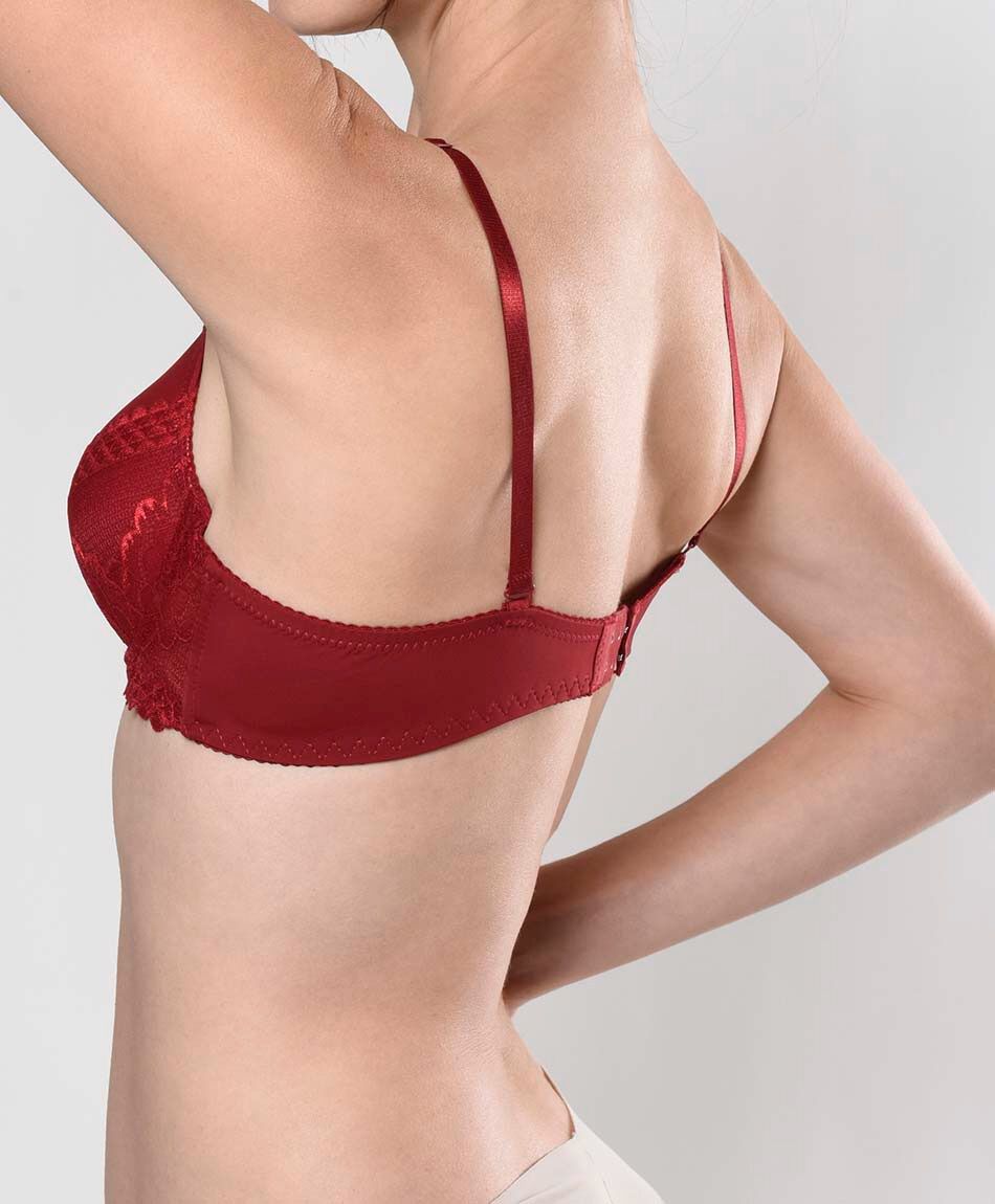 Corpi&ntilde;o mujer encaje floreado