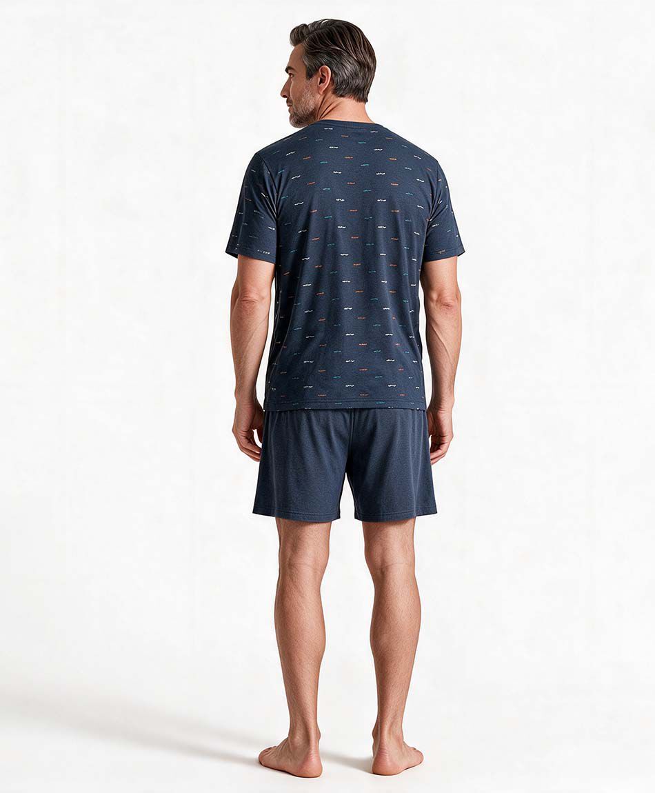 Pijama hombre print