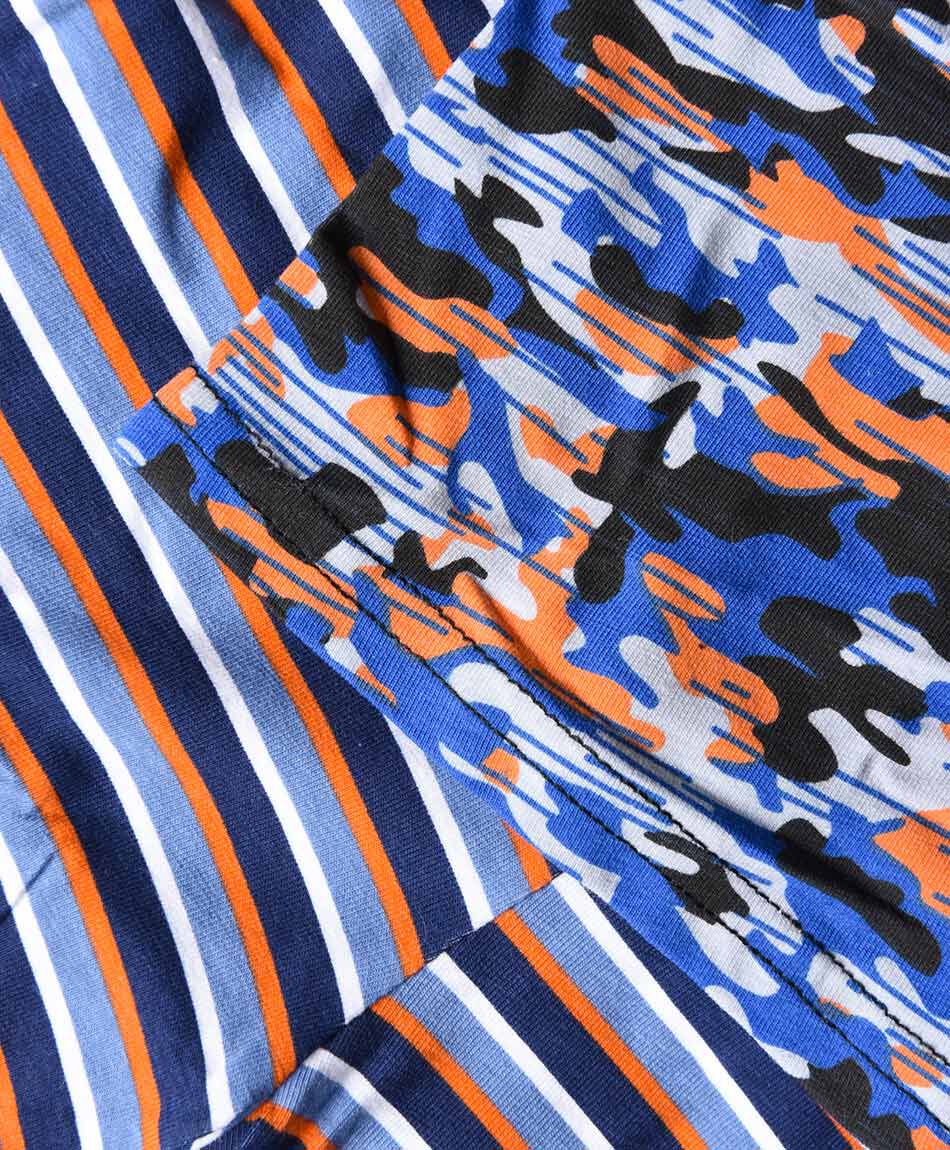 Pack 2 boxer ni&ntilde;o l&iacute;neas y camuflaje