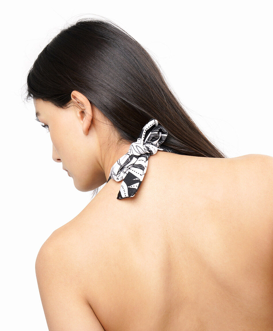 Traje de ba&ntilde;o mujer hojas