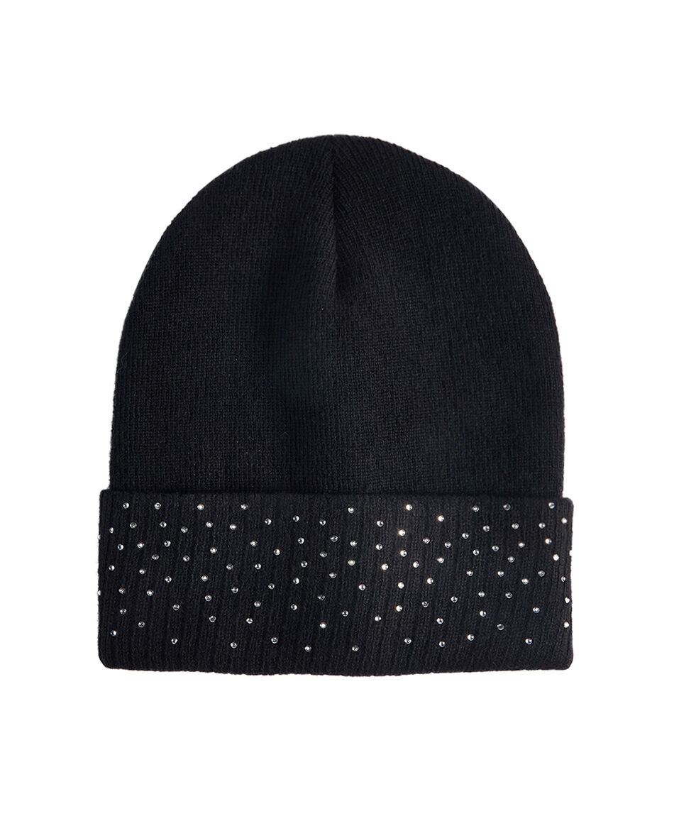 Gorro mujer dise&ntilde;o diamantado