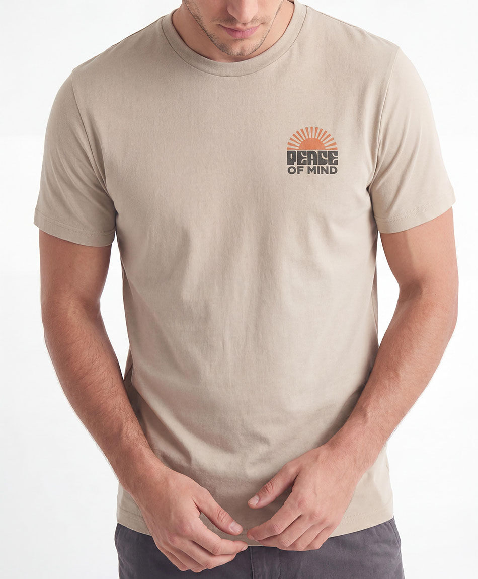 Remera hombre peace of mind