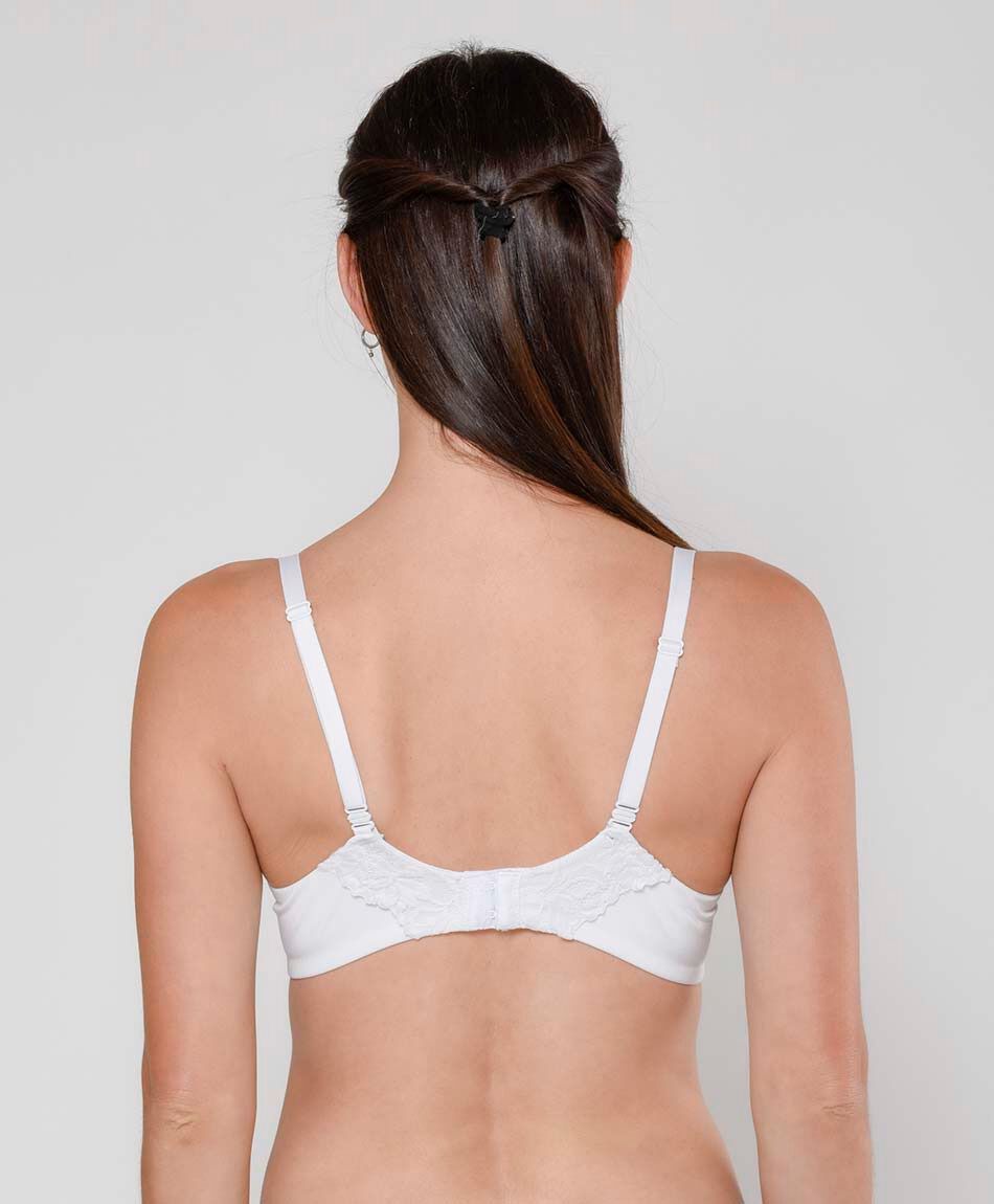 Corpi&ntilde;o mujer sustentable encaje mix