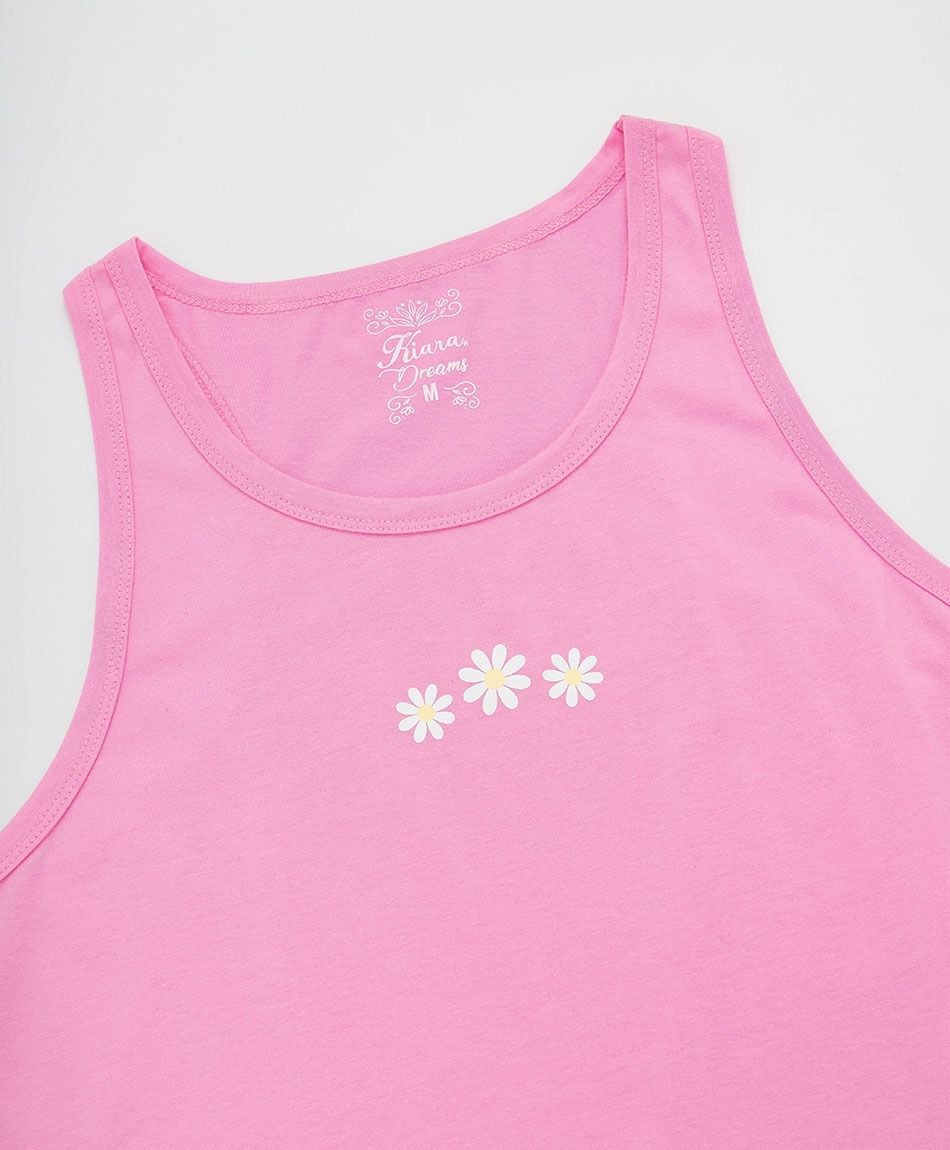 Pijama mujer short rayas rosado