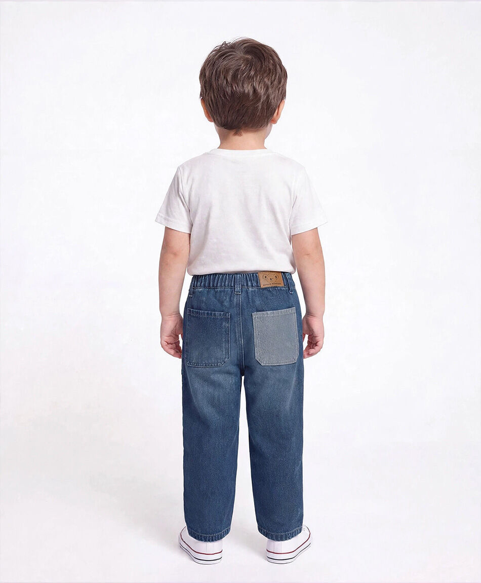 Jeans beb&eacute; parches