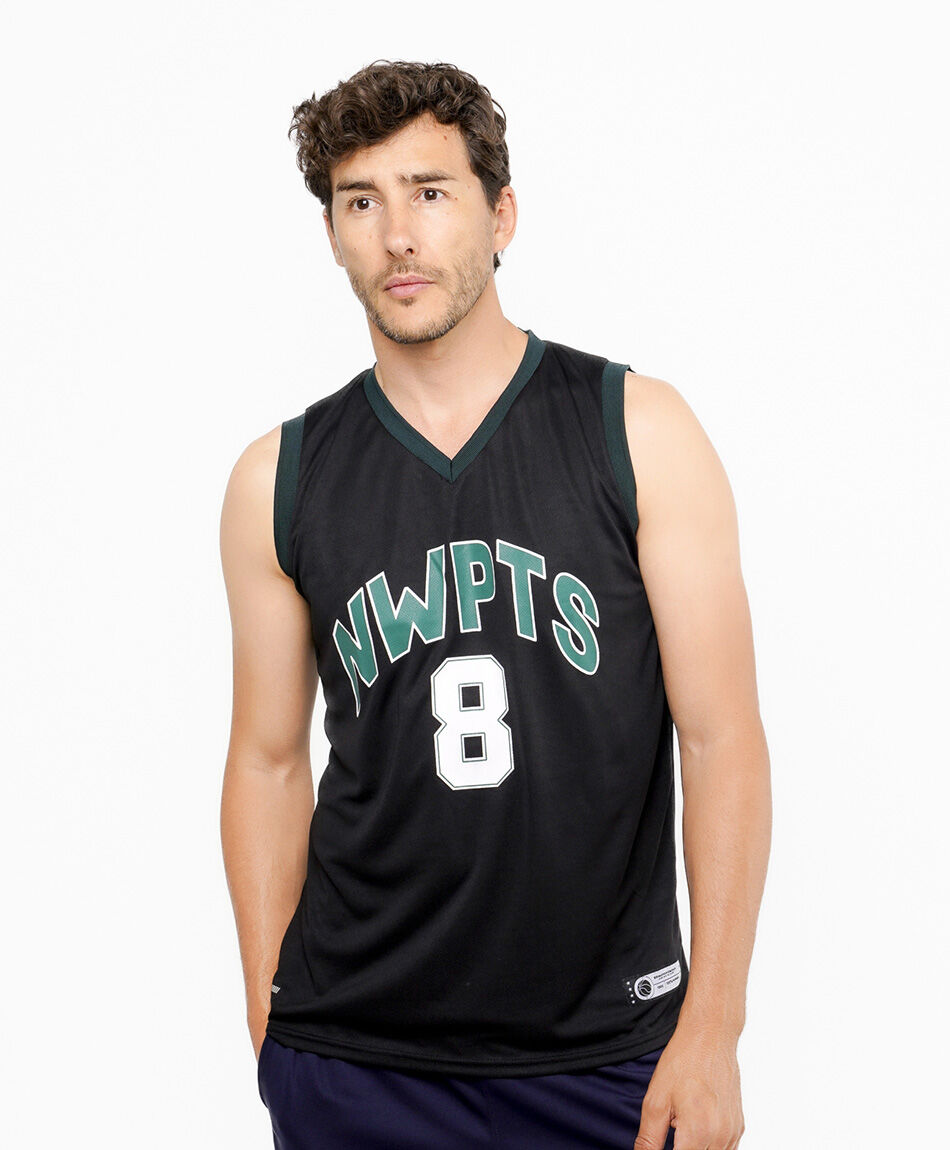 Remera deportiva hombre surf basket