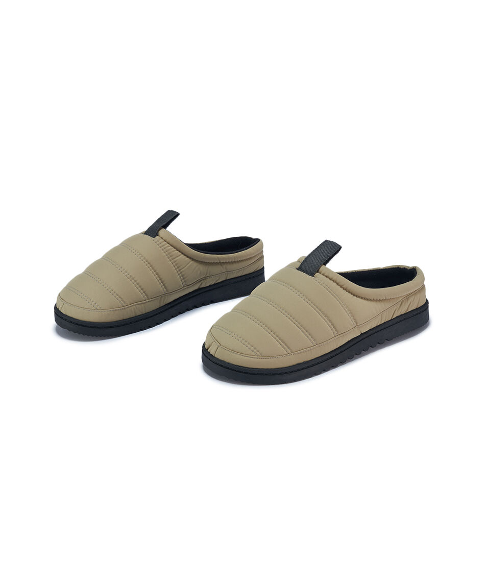 Pantufla hombre acolchada green