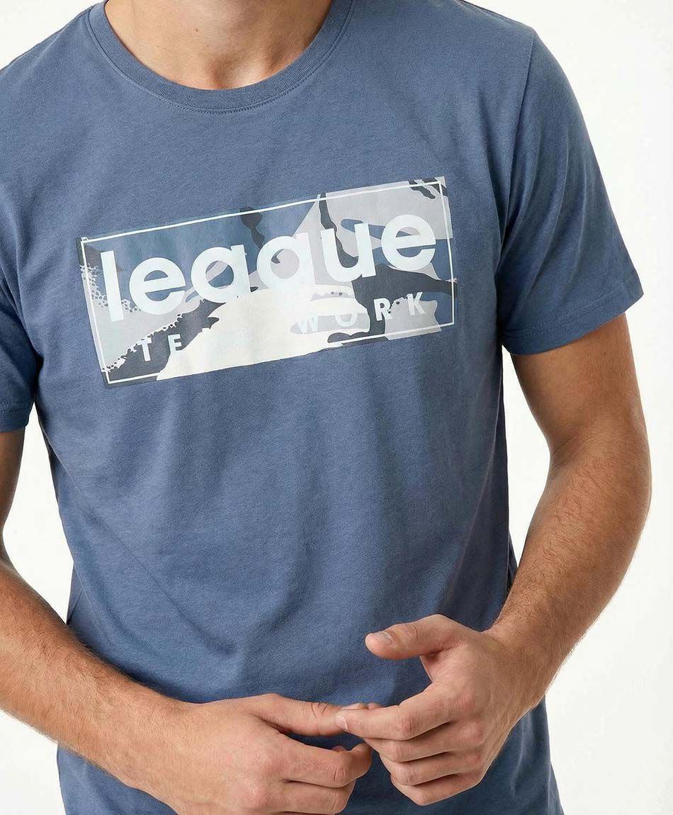 Remera deportiva hombre league