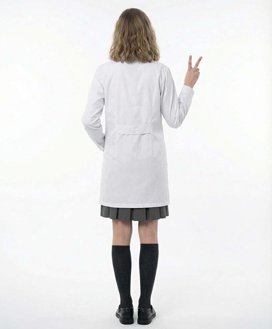 Guardapolvo escolar blanco&nbsp; &nbsp;