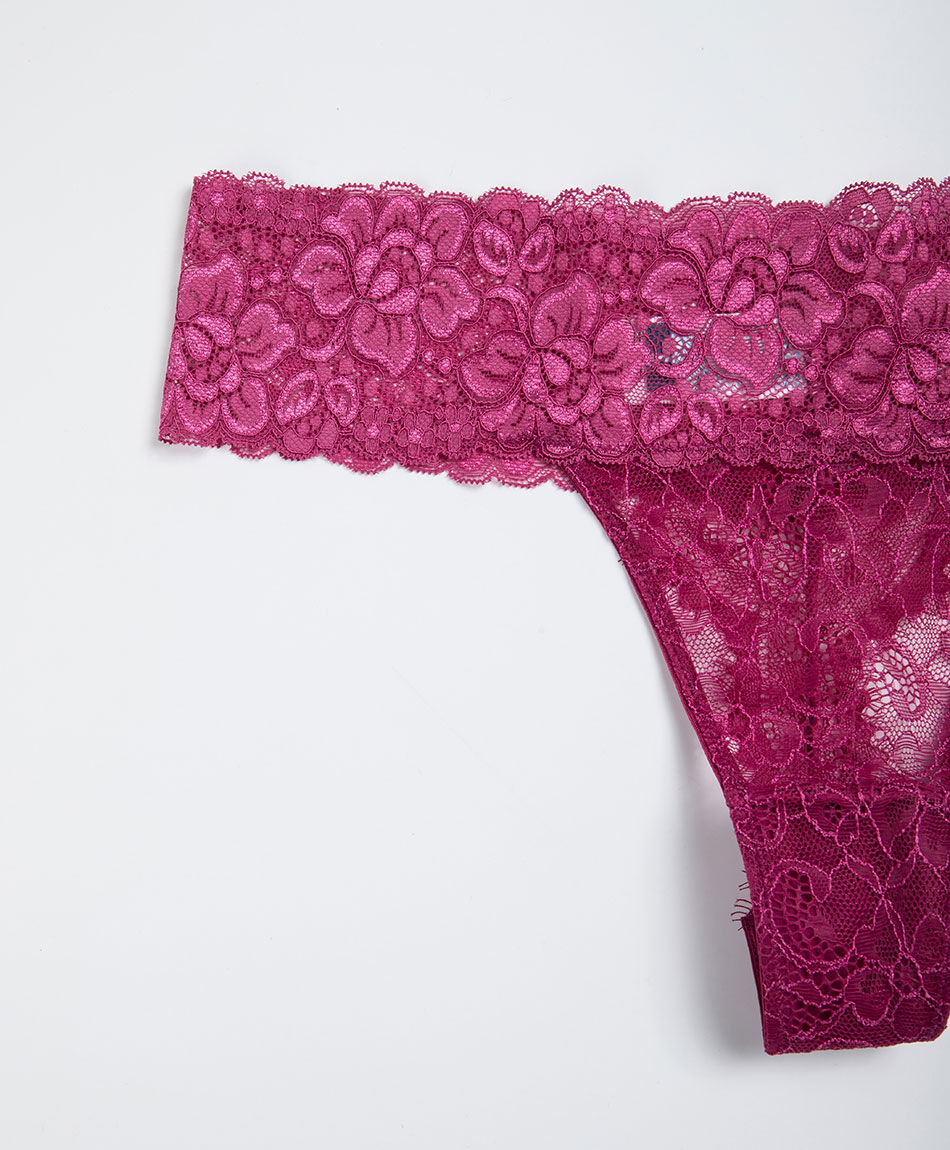 Colaless mujer floreado encajes