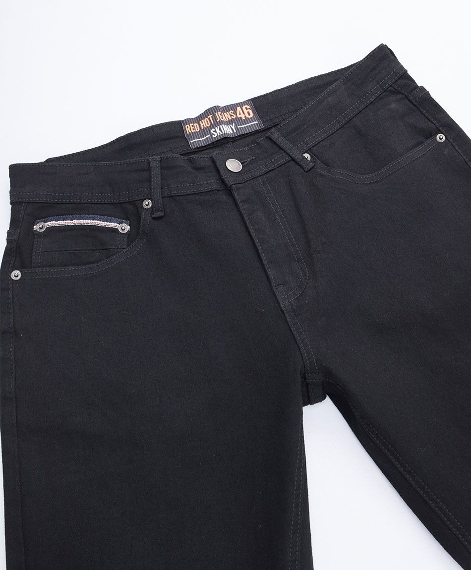 Jeans hombre negro skinny