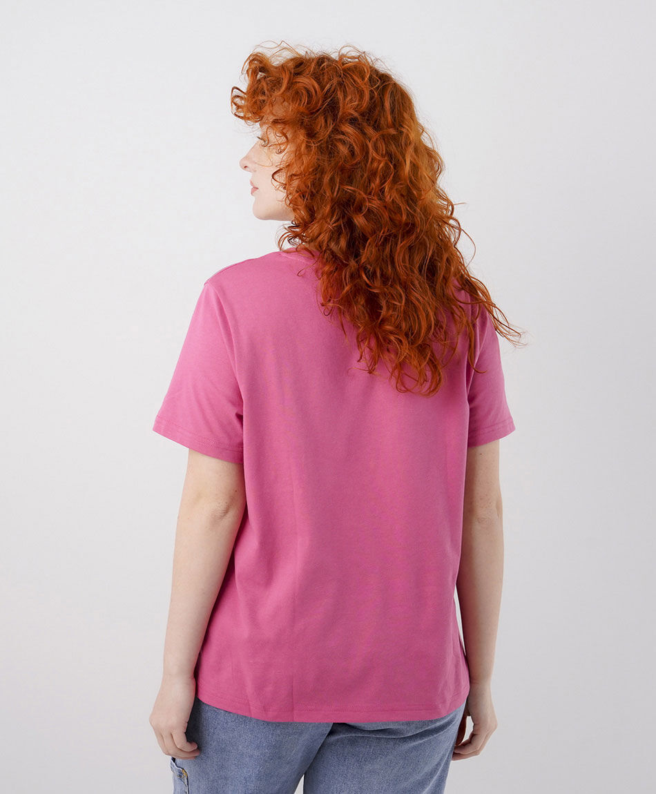 Remera mujer pi&ntilde;a gold