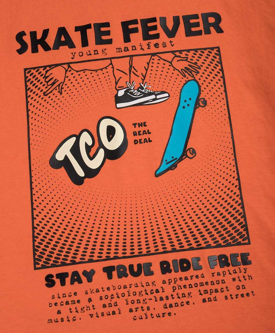 Remera ni&ntilde;o skate fever