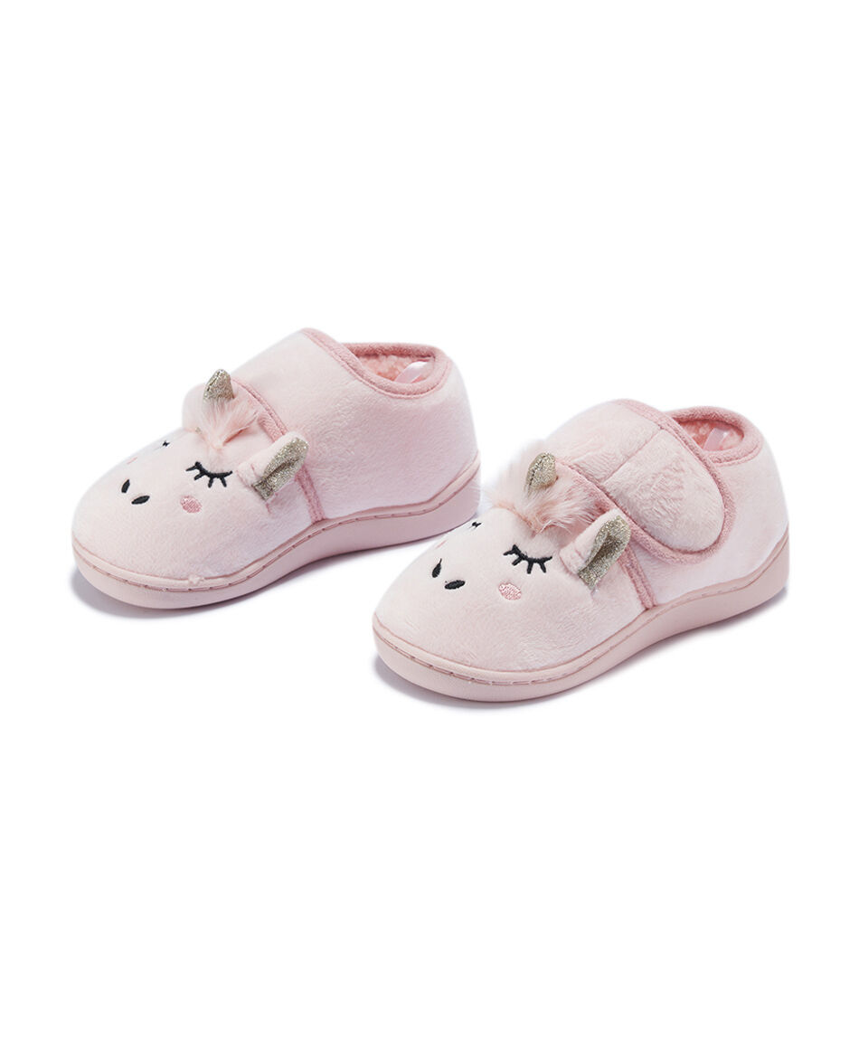 Pantufla infantil (24 a 29) unicornio