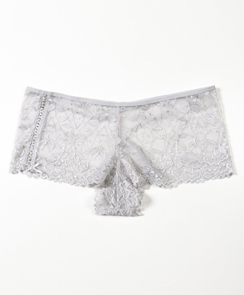 Pantaleta mujer encaje transparente