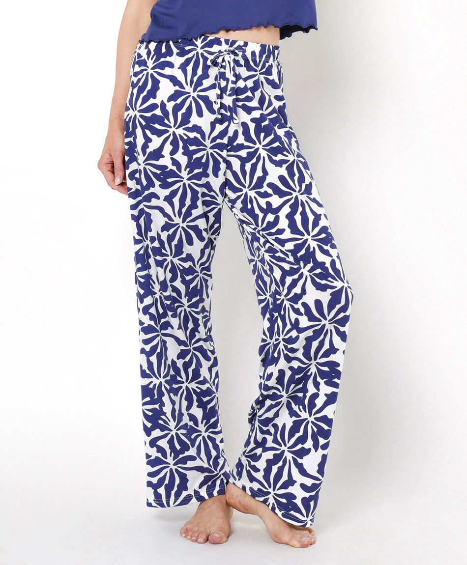 Pijama mujer print botones