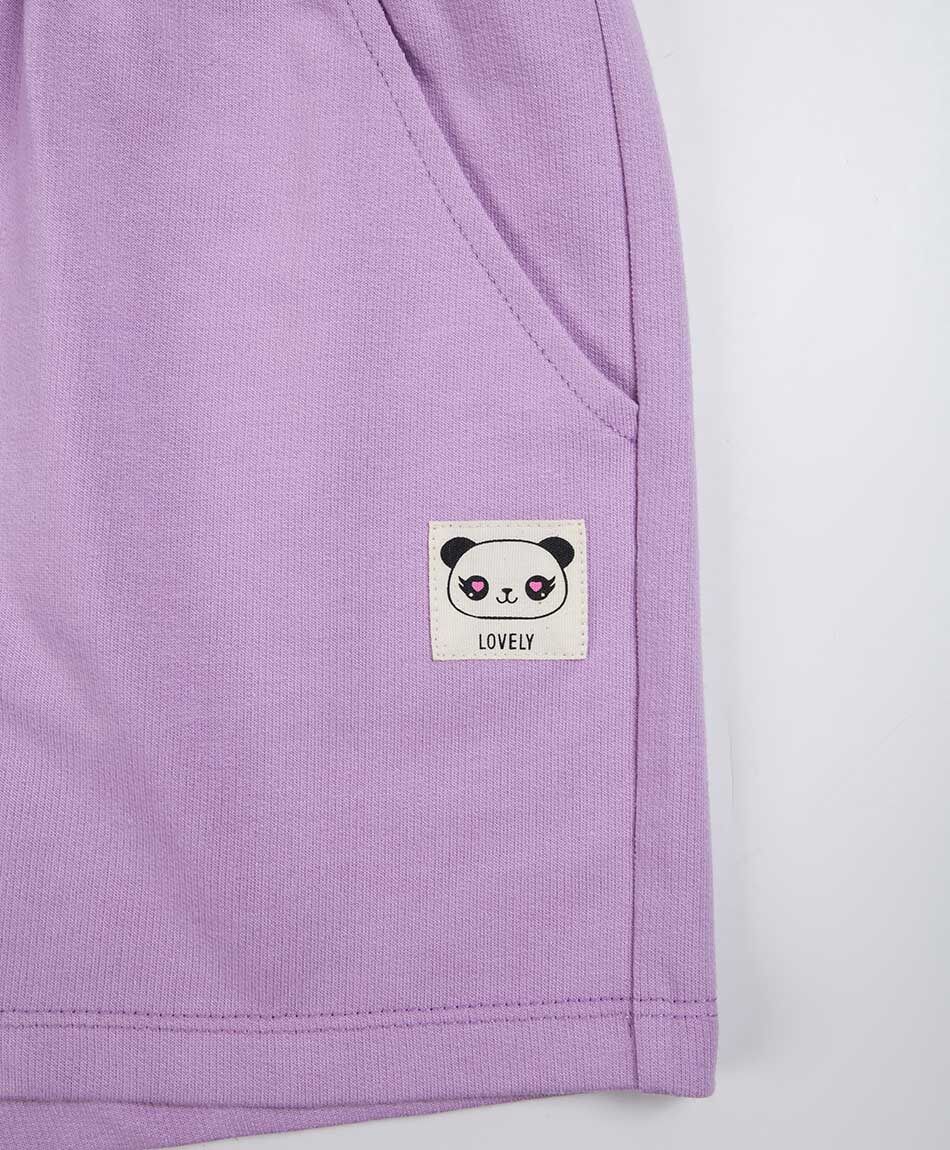 Short ni&ntilde;a morado