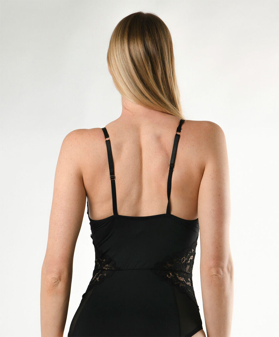 Body mujer transparencia con sost&eacute;n