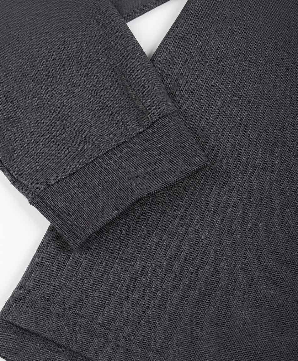 Remera hombre botones gris