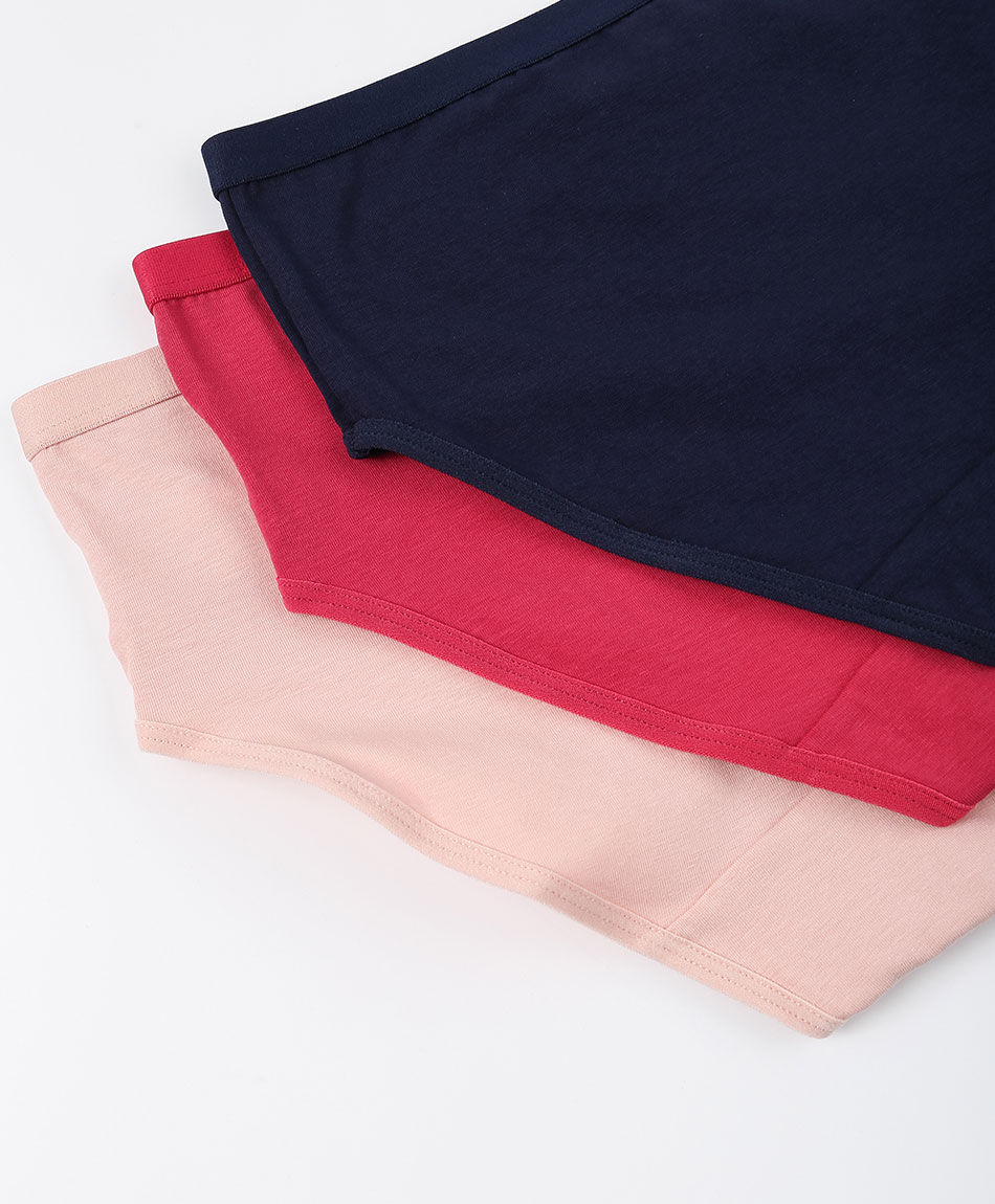 Pack 3 calzones escolar ni&ntilde;a tricolor