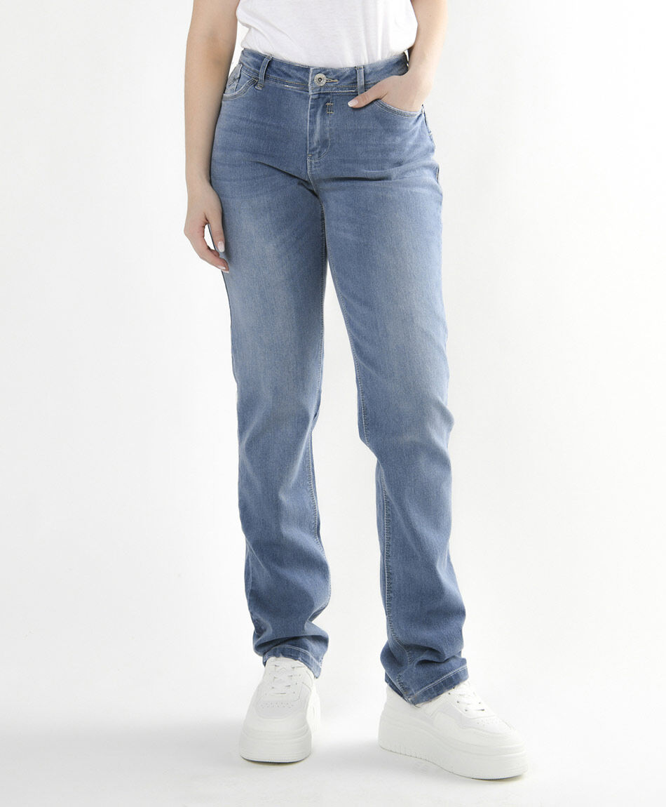Jeans mujer desgastado skinny fit