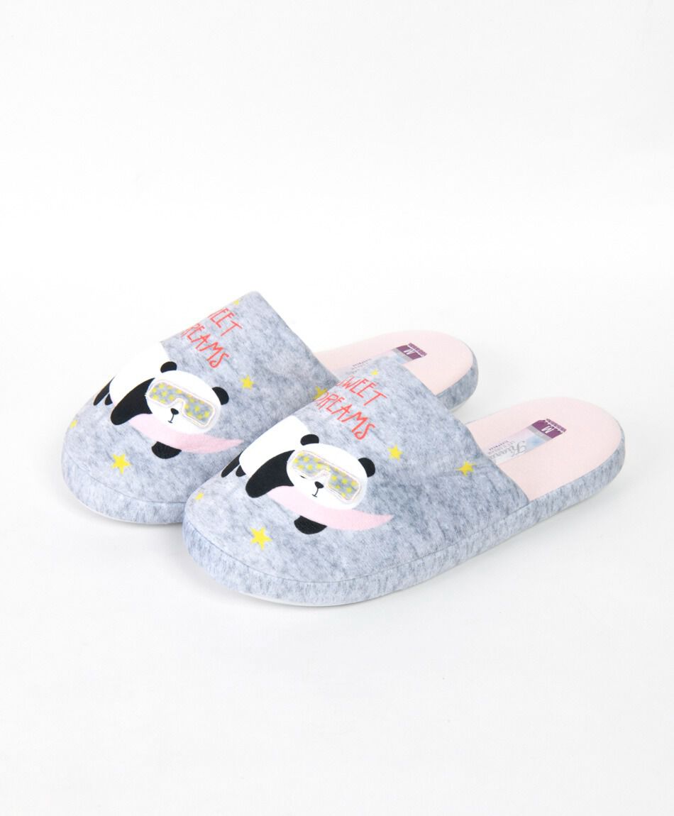 Pantufla mujer panda sleep