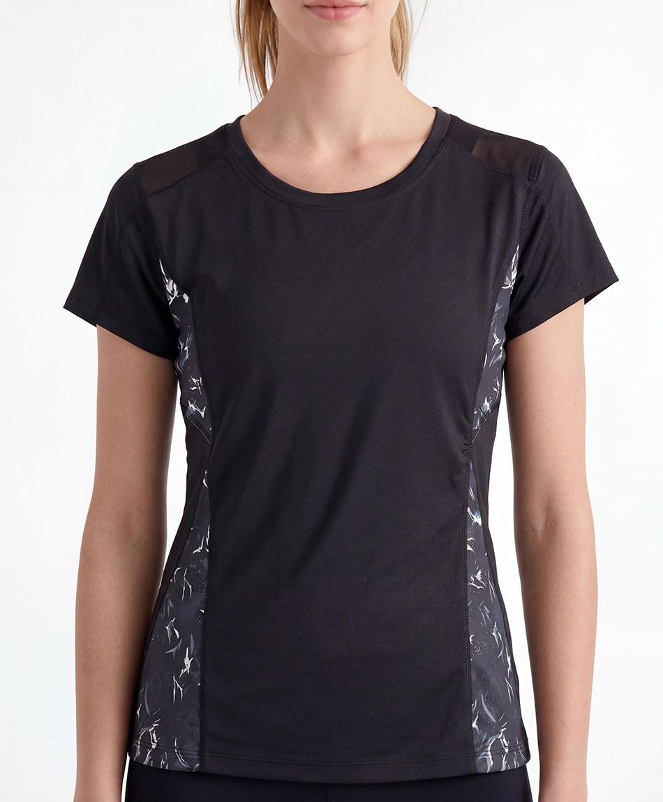 Remera deportiva mujer print dise&ntilde;o
