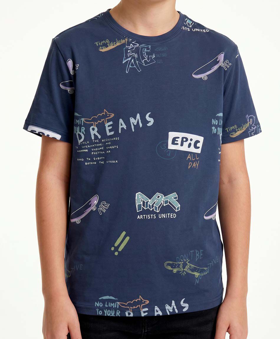 Remera ni&ntilde;o dibujos