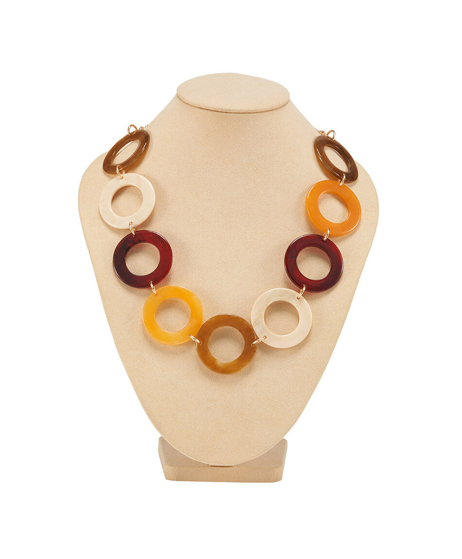 Collar mujer c&iacute;rculos
