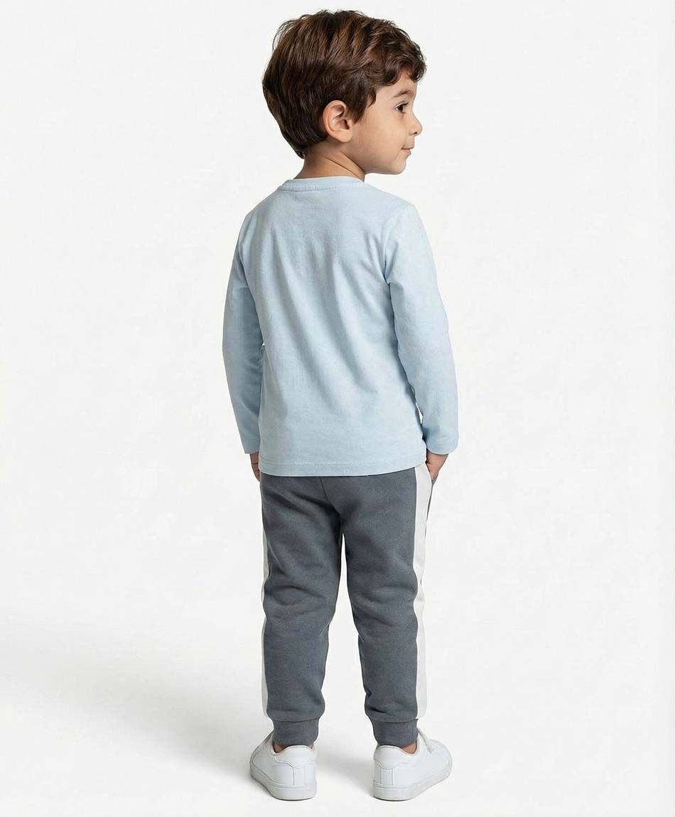 Pantal&oacute;n beb&eacute; buzo linea blanca